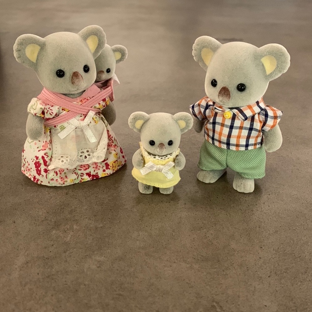 Calico Critters Koala Family